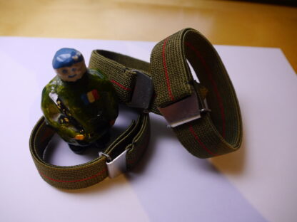 Bracelet dit Marine Nationale 100% d'origine militaire liseret rouge – Image 2