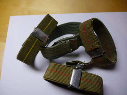 Bracelet dit Marine Nationale 100% d'origine militaire liseret rouge – Image 5